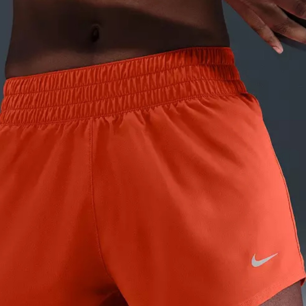 Nike Bright Orange Sports Shorts